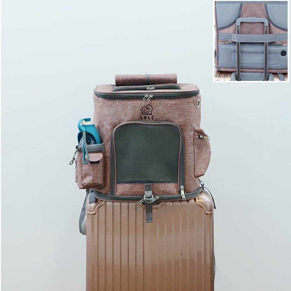 Melange Color Backpack Cat Carrier