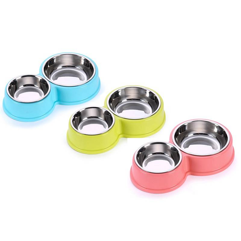 Combo Dog’s Bowls of 3 Colors Cats Feeding & Watering Color : green|blue|pink Combo Dog’s Bowls of 3 Colors Cats Feeding & Watering Color : green|blue|pink