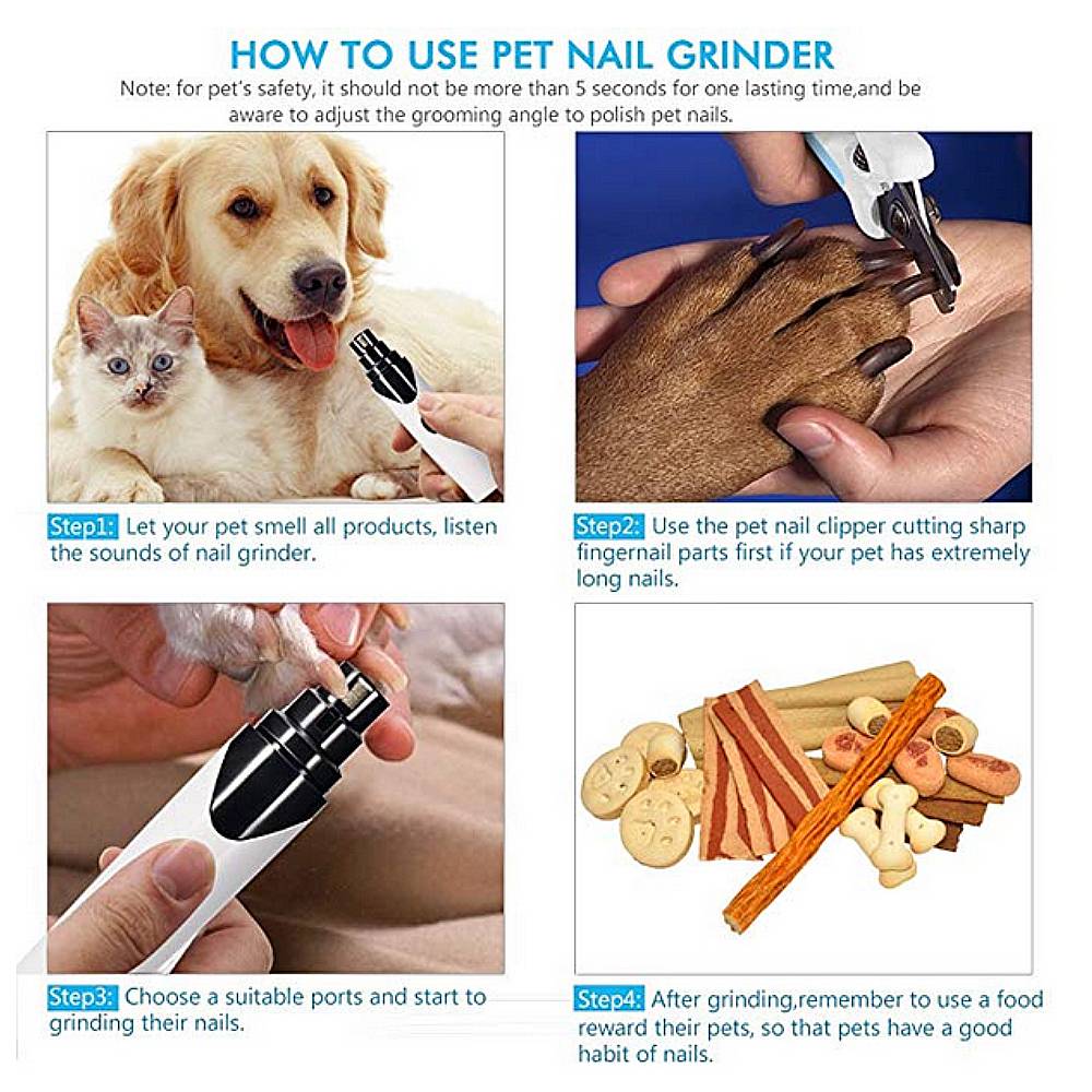 Quiet USB Rechargeable Pet Nail Trimmer Cats Grooming Color : Type B – White|Type B – Blue|Type A- 2 Head|Type A|Type C|Type D – 2 in 1|Type A- 1 Head Quiet USB Rechargeable Pet Nail Trimmer Cats Grooming Color : Type B - White|Type B - Blue|Type A- 2 Head|Type A|Type C|Type D - 2 in 1|Type A- 1 Head