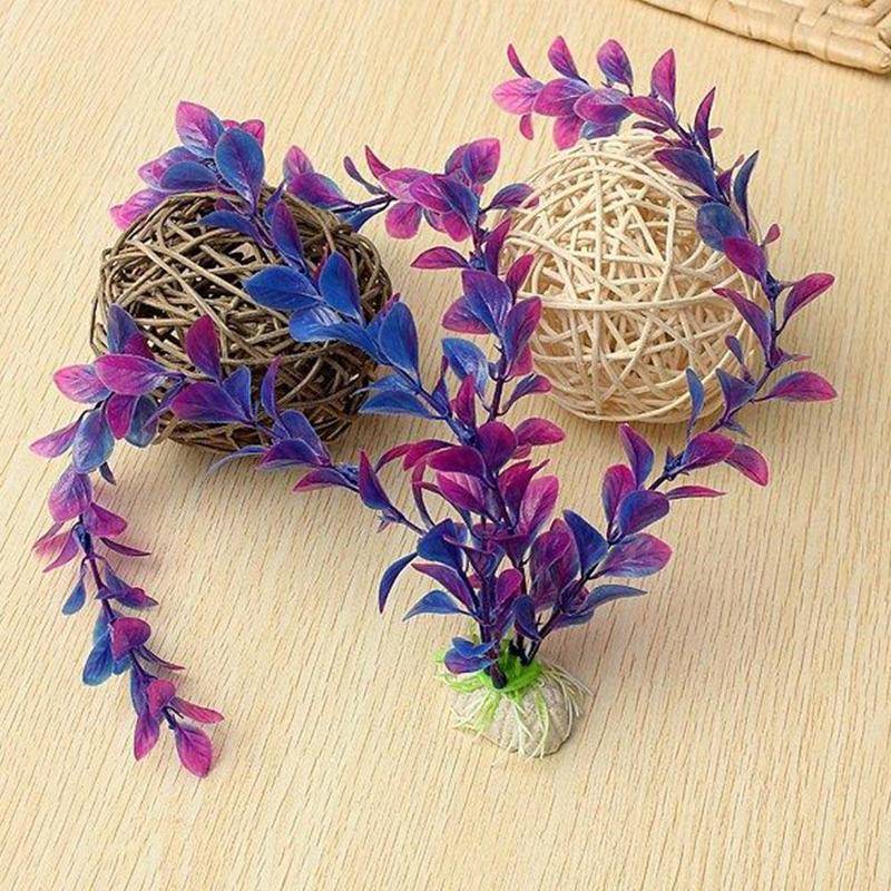 Dercorative Purple Plant for Aquarium