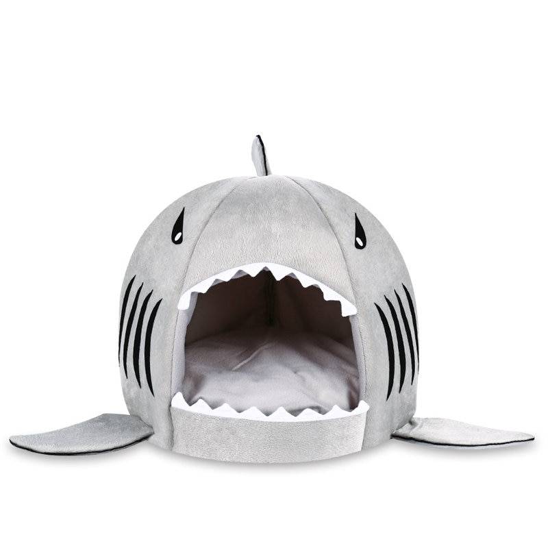 Shark Shaped Bed for Small Animals