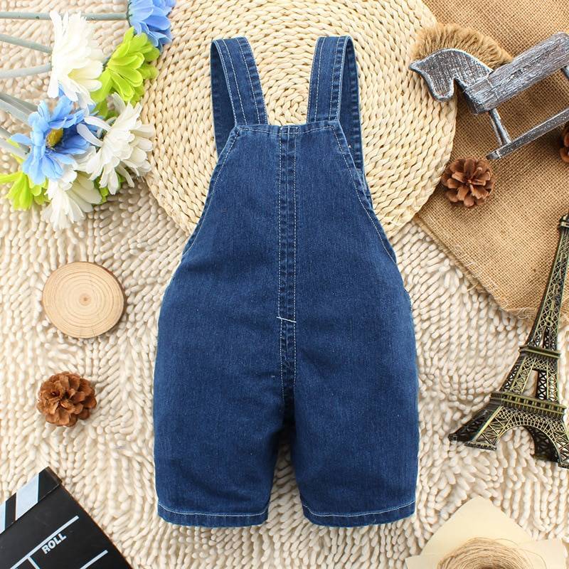 Baby's Dog Style Denim Overalls 2