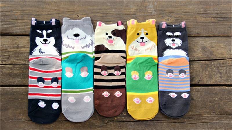 Women's Kawaii Dogs Socks