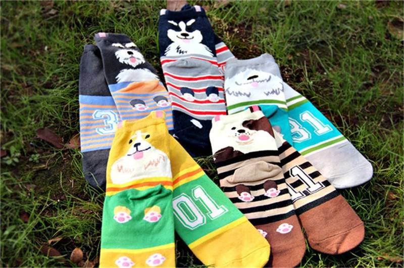 Women's Kawaii Dogs Socks