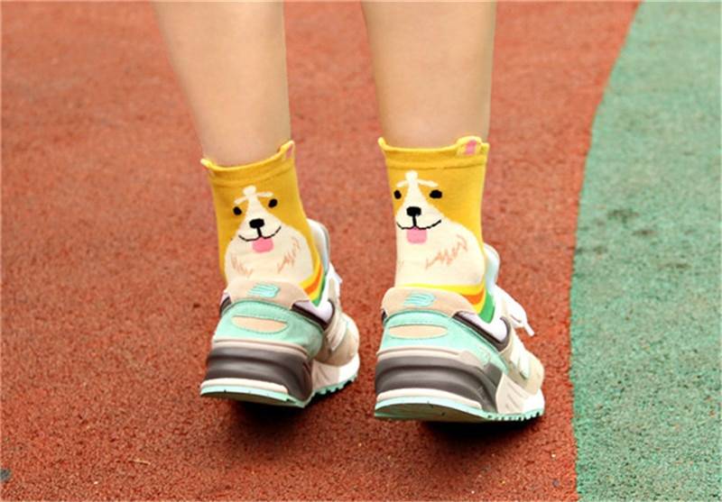Women's Kawaii Dogs Socks
